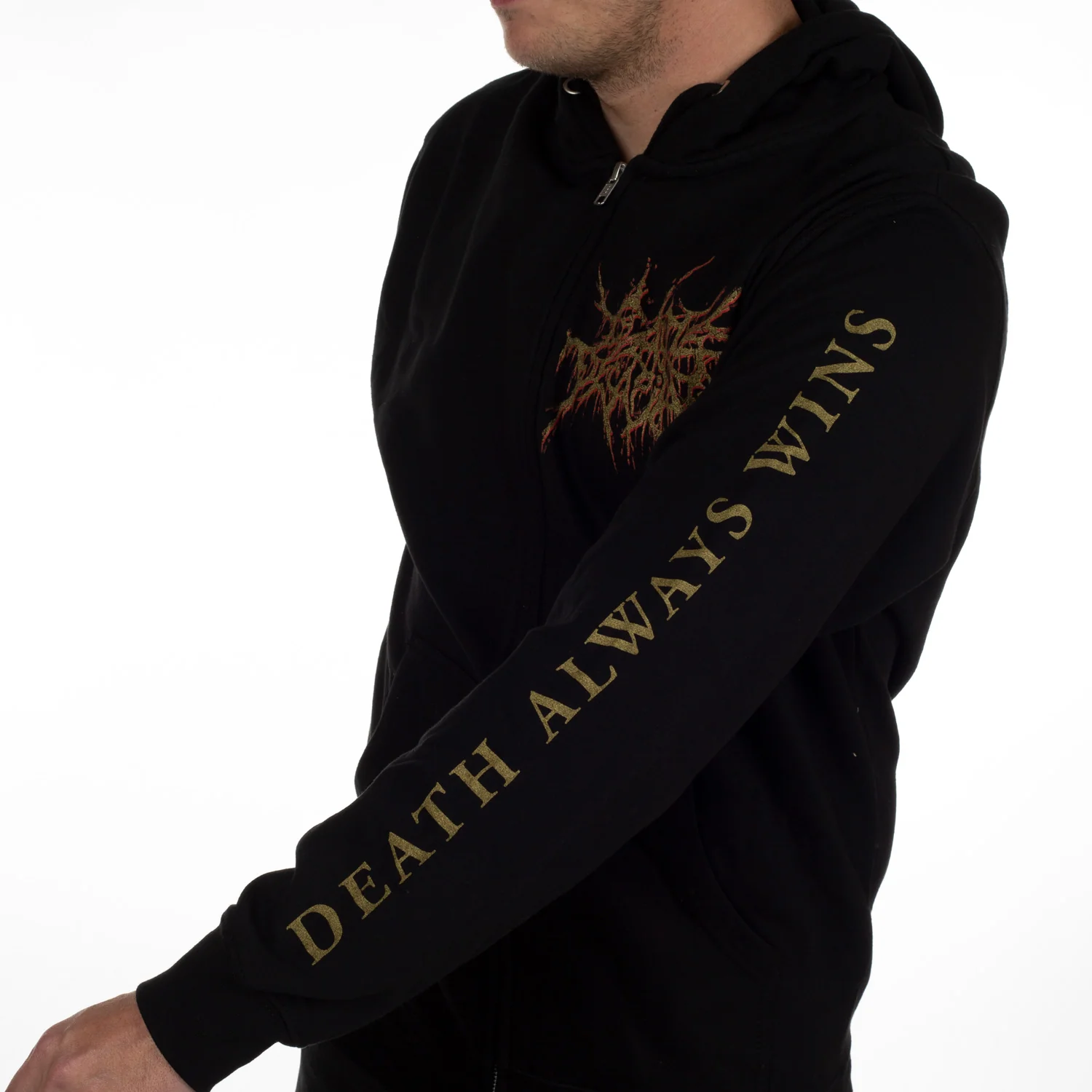 Cattle Decapitation "Death Atlas" Zip Hoodie - Image 3