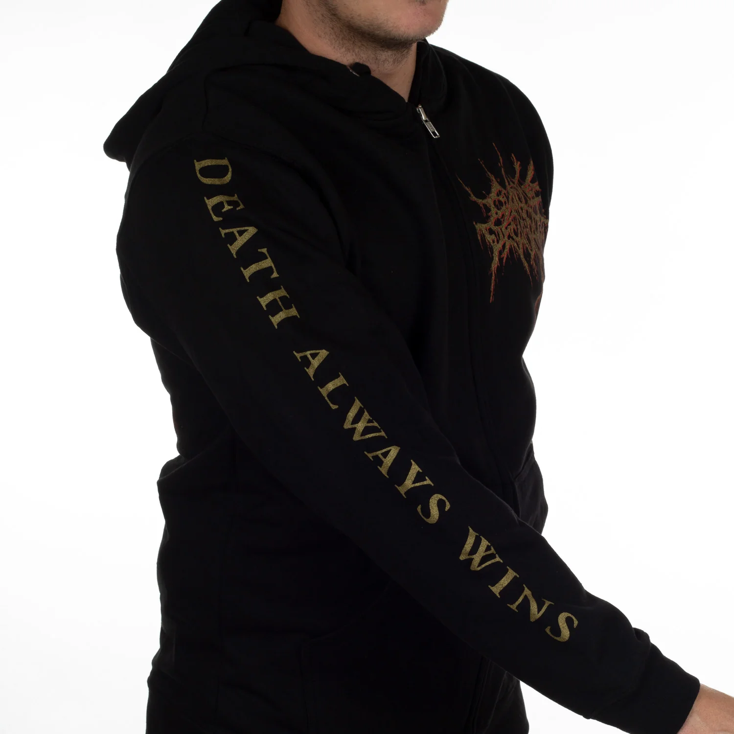 Cattle Decapitation "Death Atlas" Zip Hoodie - Image 5