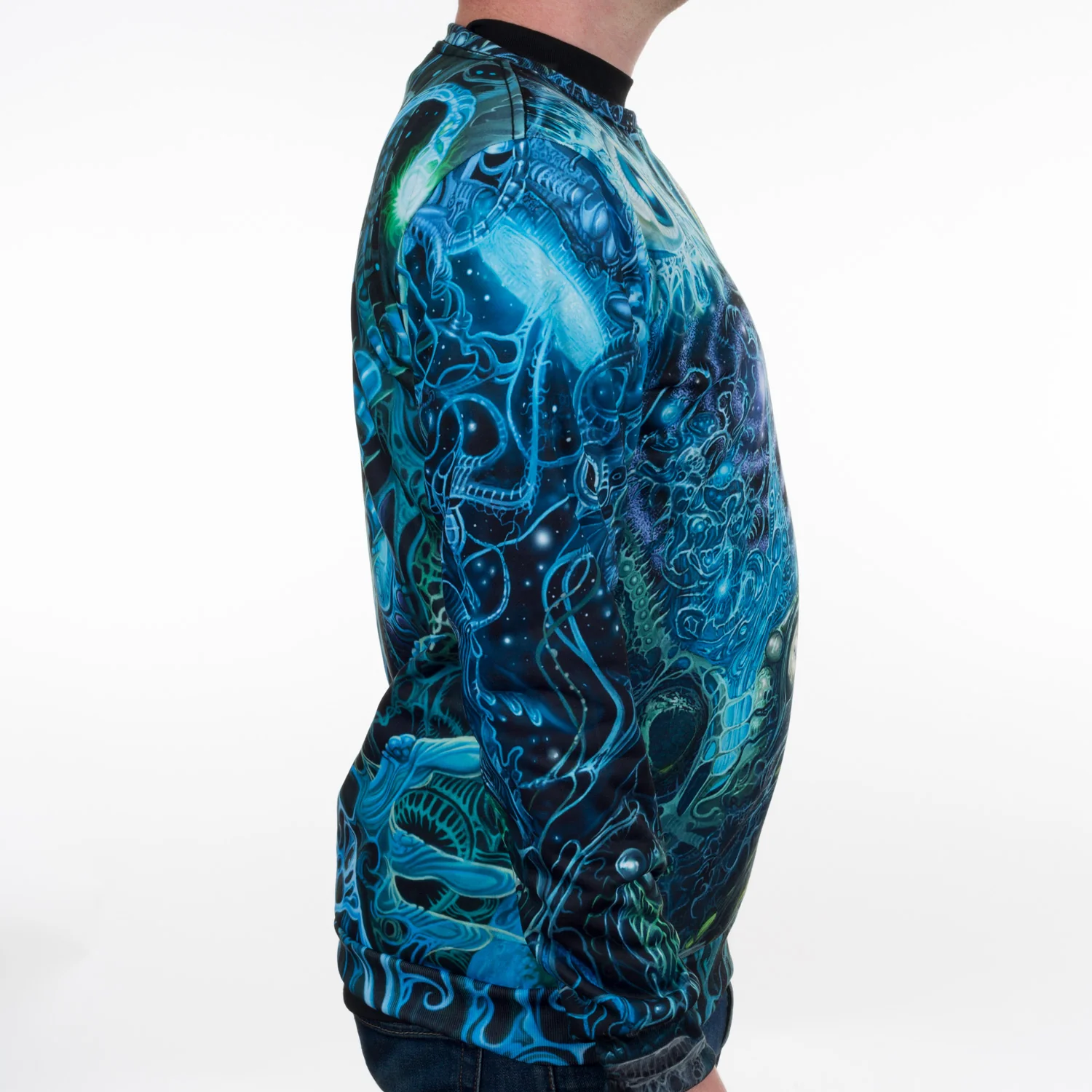 Rings of Saturn "Dingir (All Over)" Crewneck Sweatshirt - Image 6