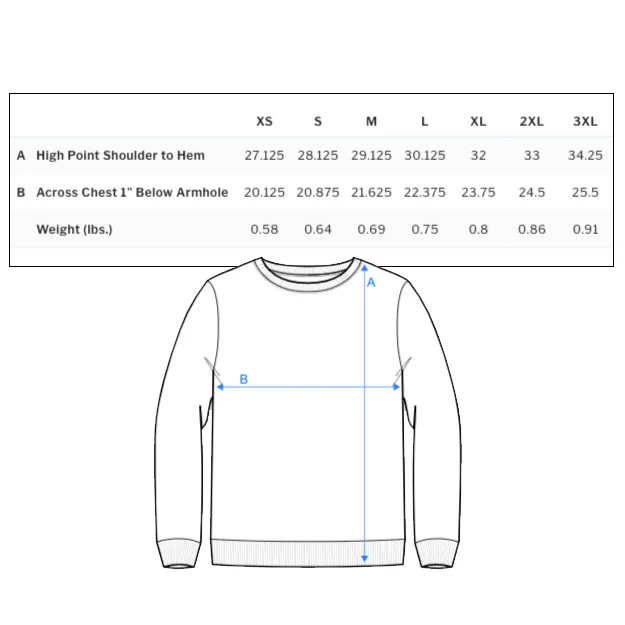 Rings of Saturn "Dingir (All Over)" Crewneck Sweatshirt - Image 7