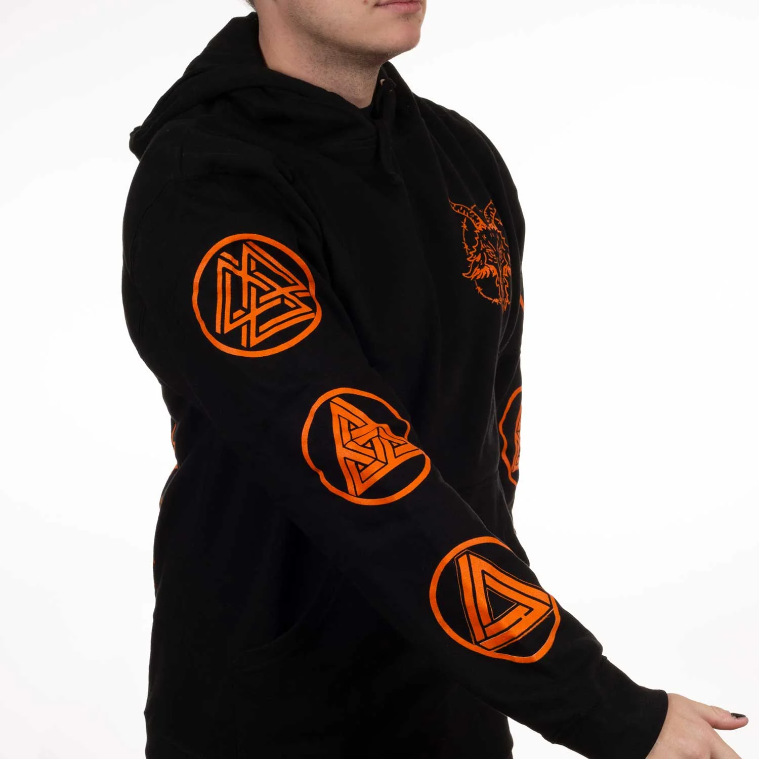 Shadow Of Intent "Goat Symbols" Pullover Hoodie - Image 5